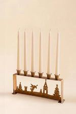 tabletop Christmas candelabra