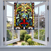 Vertical Stained Glass Panel – Stylish Tiffany Design by Fine Art Lighting