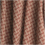 100% Cotton Throw Terra Cotta Lattice Design – 46x67" by Manual Woodworkers