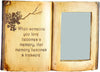 Book Shaped Memorial Picture Frame – Sympathy Gift