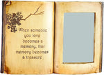 Manual Woodworkers When Someone You Love Memorial Book Photo Frame