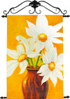 Hand-Painted Golden Daisy Wall Art – 29.5x42 Floral Canvas