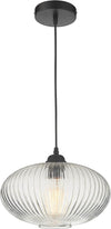 Fine Art Lighting Modern Pendant – Matte Black, 85" Hanging Light Fixture