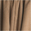 Textured Cotton Blanket – Heirloom Bronze Throw for Sofa 