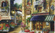 Woven Cotton Tapestry – Buon Appetito Rustic Dining Room Art