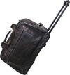 Amerileather Etta Rolling Duffel – Elegant Leather Travel Bag with Wheels