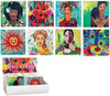 Fierce Women Inspirational Coaster Set – 32 Multicolor Designs