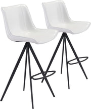 Zuo Modern Aki Barstool Set, 42.7