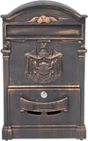 Fine Art Lighting ME01R Barcelona Locking Cast Aluminum Mailbox