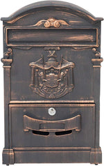 Fine Art Lighting ME01R Barcelona Locking Cast Aluminum Mailbox