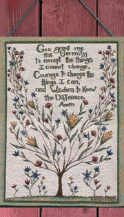 Manual Woodworkers Serenity Prayer Wall Art – 13W x 18L