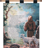 Woven Scripture Wall Hanging – 26x36 The Lord Is My Shepherd