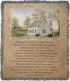 Christian Tapestry Throw– If You Could See Me Faith Message by Manual Woodworkers