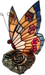 Fine Art Lighting TB03 97 Glass Cuts Tiffany Night Light, 7 x 9