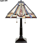23-Inch Mission Tiffany Table Lamp – Fine Art Lighting JM1604