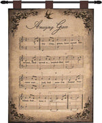 26 x 36 Inch Wall Hanging – How Sweet the Sound Inspirational Decor by Manual Woodworkers