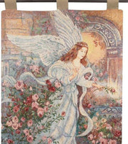 Memorial Angel Wall Art – Angel of Love Tapestry for Home Decor