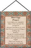 Marriage Prayer Framed Wall Art – 13 x 18 Inspirational Gift Decor