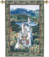 Neuschwanstein Castle Wall Tapestry – Grande 80 x 56 Cotton Hanging