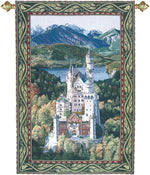 Scenic Wall Hanging Neuschwanstein Castle – 56 x 80 Inch by Manual Woodworkers