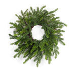 Melrose Pine Wreath with Grapevine Base 32"D