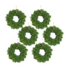 Melrose Pine Wreath Candle Ring with Jute Hanger 11.5"D