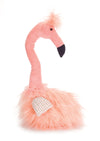 Melrose Plush Pink Flamingo Shelf Sitter (Set of 2)