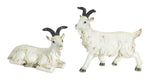 Melrose Rustic Mountain Goat Figurine (Set of 2)