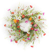 Melrose Mixed Floral Twig Wreath 22.5"D