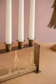 six candle candelabra