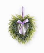 Melrose Lavender Twig Heart Wreath (Set of 2)