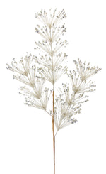 Faux Pine Spray with Sequin Accents 33.25 Inches Set of 12 by Melrose