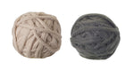 Melrose Yarn Ball Ornament or Bowl Filler (Set of 4)