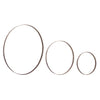 Modern Minimalist Bronze Iron Rings