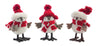 Melrose Plush Winter Birds with Hats and Scarves (Set of 12)