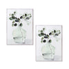Melrose Wood Eucalyptus Plaque (Set of 2)