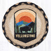 Yellowstone Scenic Coaster – Earth Rugs 7" Braided Jute National Park Decor