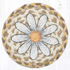 LC-653 Daisy round large coaster 7x7 inches