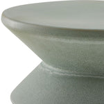 Geometric Imogene Earthenware Garden Stool