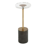 Contemporary clear top table