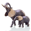 SPI Home Wildlife Decor Elephant Mama and Baby Sculpture