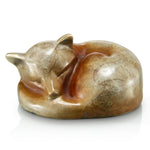 Decorative Fox Figurine – Brass – 2.5 H Home or Office Accent by SPI