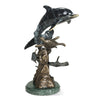 metal dolphin figurine