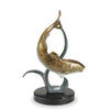 metal redfish figurine