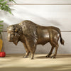 brass buffalo figurine