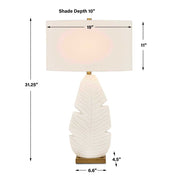 Coastal Inspired White Table Lamp