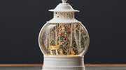 LED Snow Globe Lantern – Deer 11.5H – Indoor Holiday Decor – By Melrose