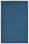 Carpet For Kids KIDplush Solids Pacific Blue Classroom Rug, Rectangular