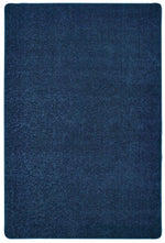 Carpets for Kids KIDplush Solids Deep Sea Blue Classroom Rug Rectangle