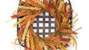20 inch harvest wreath décor piece